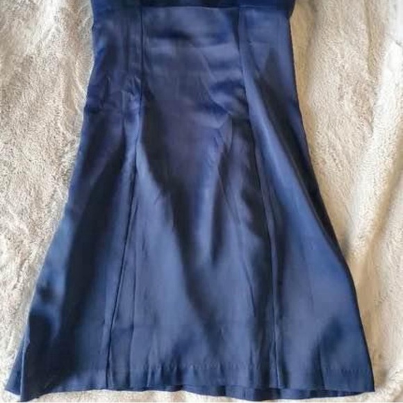 UO Wesley Satin Slip Dress - Picture 3 of 7